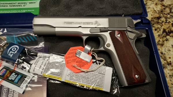 Colt 1911 Gov SS O1911C-SS 45acp