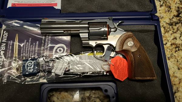 Colt Python 4" 357mag PYTHON-SP4WTS