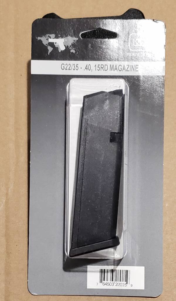 Glock 22/35 Gen4 magazine 15rd 40s&w MF22015