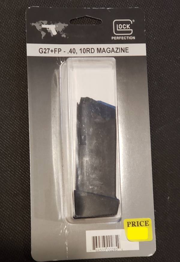 Glock 27 Gen4 Ext magazine 10rd 40s&w MF00285
