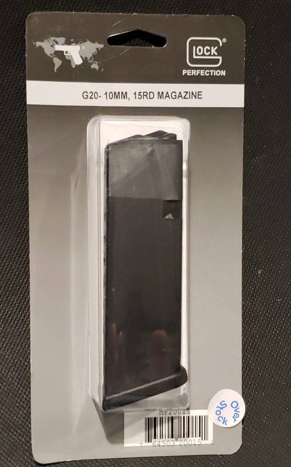 Glock 20 Gen4 magazine 15rd 10mm MF20015