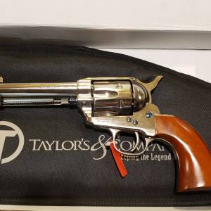 Taylor/Uberti 1873 Cattleman nickel 4.75" 555124 357mag