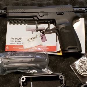 Sig 320 Full Texas Ranger Black 9mm 320F-9-BSS-FTRF