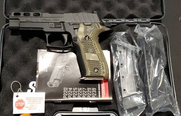 Sig 226 Pro Cut 4.4" Black 9mm E26R-9-BXR3-PRO-R2