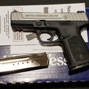 S&W SD9VE 4" bitone 9mm 223900