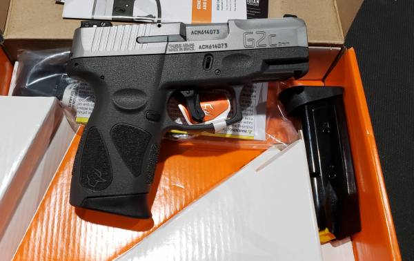 Taurus G2C Gray-SS 9mm 1-G2C939-12G