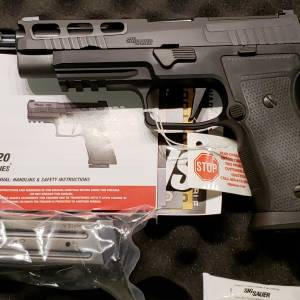 Sig 320 AXG Pro Cut 4.7" 9mm 320AXGF-9-BXR3-PRO-R2