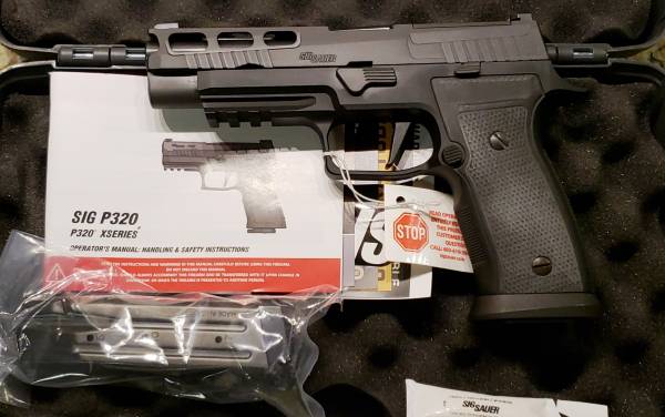 Sig 320 AXG Pro Cut 4.7" 9mm 320AXGF-9-BXR3-PRO-R2