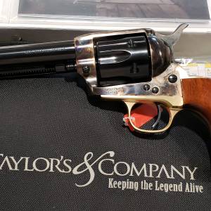 Taylors Uberti 1873 Ranch Hand brass-case color 4.75in 45lc 550527