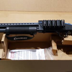 Mossberg 590 shockwave SPXw-Shield & Saddle 14in 12ga 50648