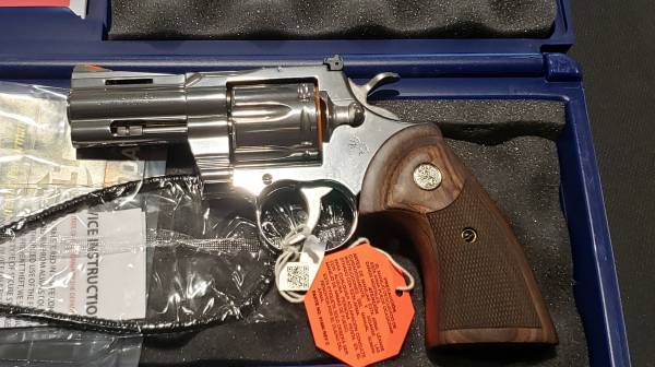 Colt Python 3in Stainless PYTHON-SP3WTS 357mag