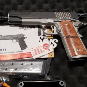 Sig 1911 STX 5in bitone 45acp 1911-45-STX