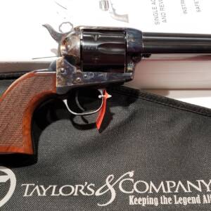 Taylors Uberti SmokewagonTuned 4.75in Case color-wood 556204DE 357mag