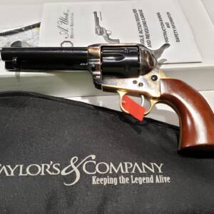 Taylors Uberti Ranch Hand Tuned 4.75in Case color-wood 550835DE 45lc