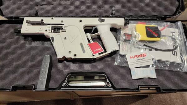 Kriss Vector SDP gen2 5.5in white KV10-PAP20 10mm