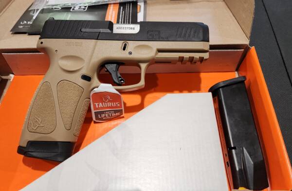 Taurus G3 4in Tan 1-G3B941T 9mm