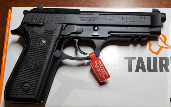 Taurus PT92 Black 5in 1-920151-17 9mm