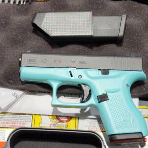 Glock 42 Robins Egg 3.2in UI4250201RB 380auto
