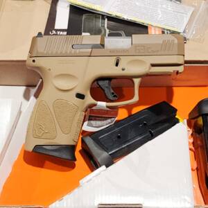 Taurus G3C Compact Tan-FDE 1-G3C93ET 9mm