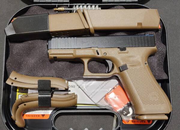 Glock 45 Gen5 FDE 4in PR45509DE 9mm