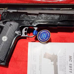 EAA-Girsan MC1911 Polished Black Engraved 45acp 390098