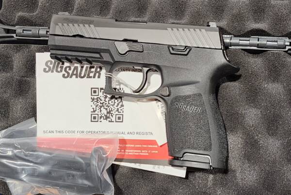 Sig 320 compact NS 3.9in black 320C-9-BSS 9mm