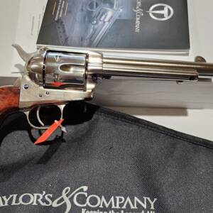 Taylor-Uberti 1873 Gunfighter Nickel 5.5in 555165 357mag