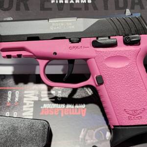 Sccy CPX1 Pink-Blk safety CPX-1CBPKG3 9mm