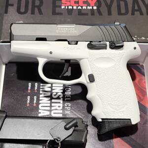 Sccy CPX4 White-BLK safety CPX-4CBWT 380auto