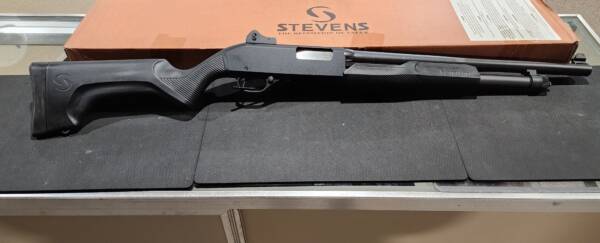 Stevens 320 Security ghost ring18.5in black 12ga 19487