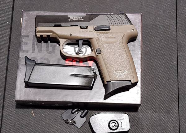 Sccy CPX2 FDE-Blk RDR CPX-2CBDERDRG3 9mm