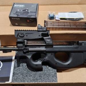 FN PS90 Standard 16in black 2mags & Red Dot bundle 101651 5.7x28